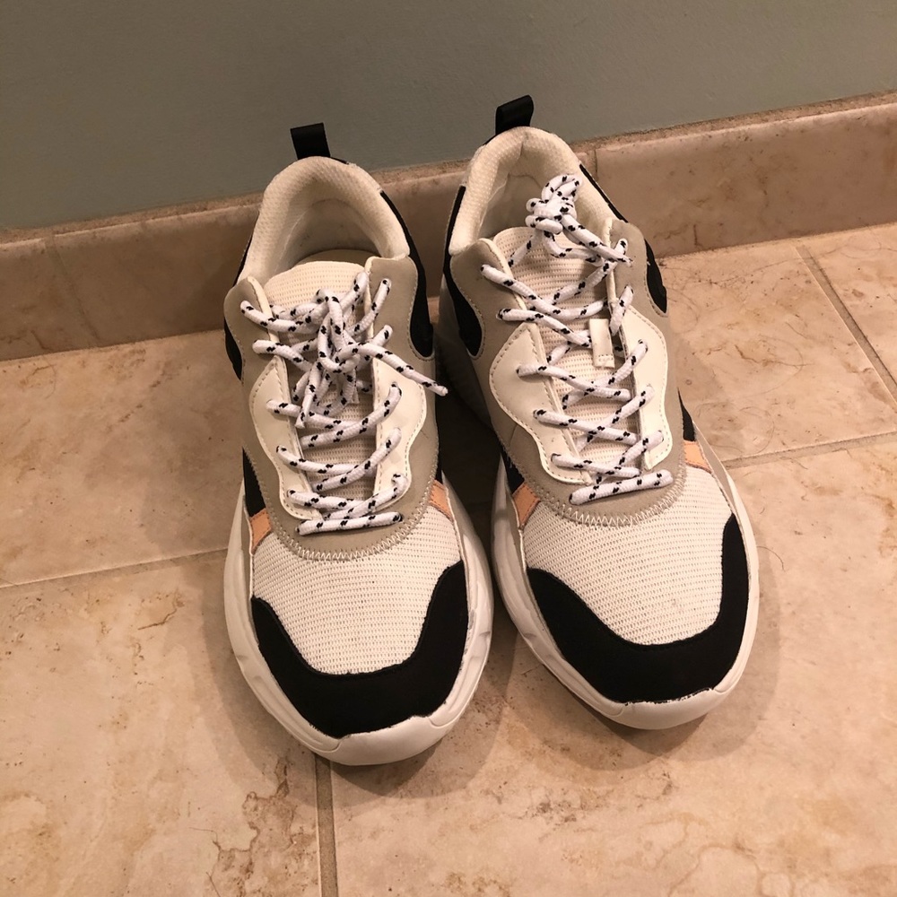 Color Block Chunky Sneakers - image 3